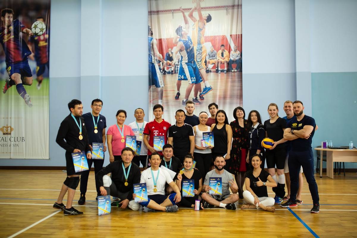 Соревнования по Волейболу среди членов клуба и инструкторов «RoyalFitness&amp;Spa»